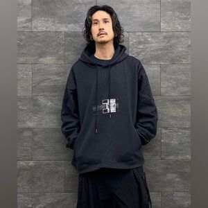 GOOPIMADE Men's VI-ХОЗН Misty Poet Hoodie Sweater Bathyal Sz 3 * Large - XL ?